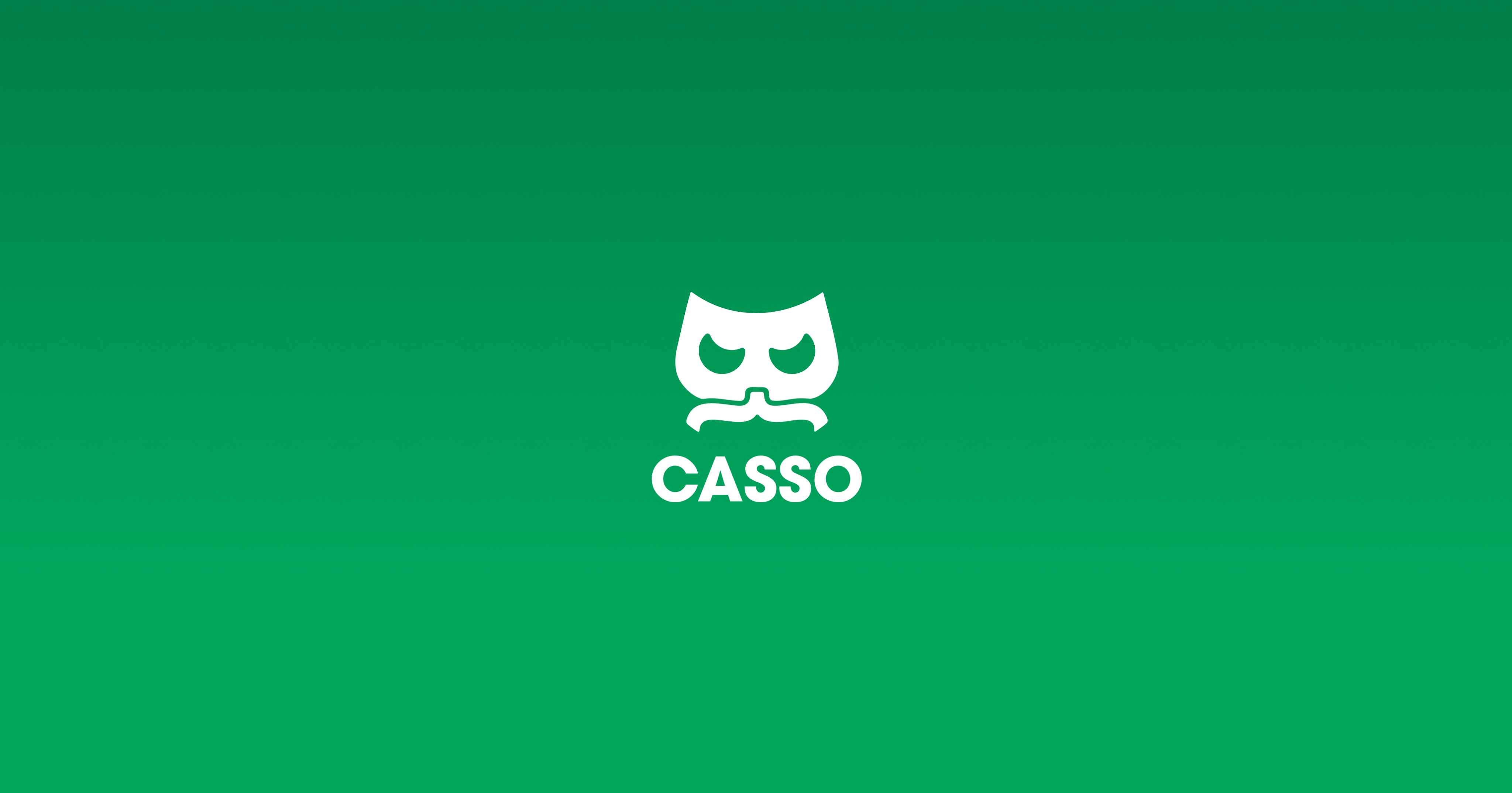 Logo on colored background